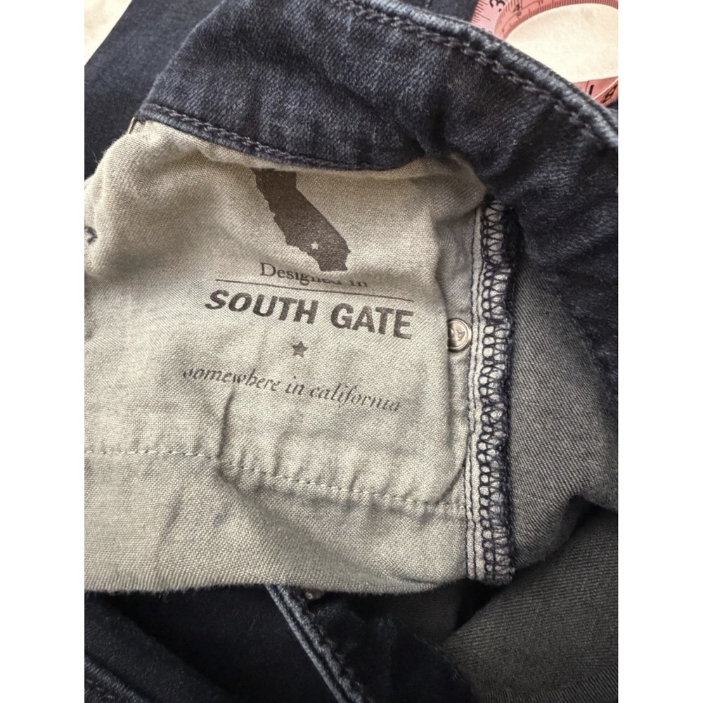 AG Adriano Goldschmied High-Rise Stevie Ankle Jeans Dark Wash Slim Straight 26R - Picture 10 of 13